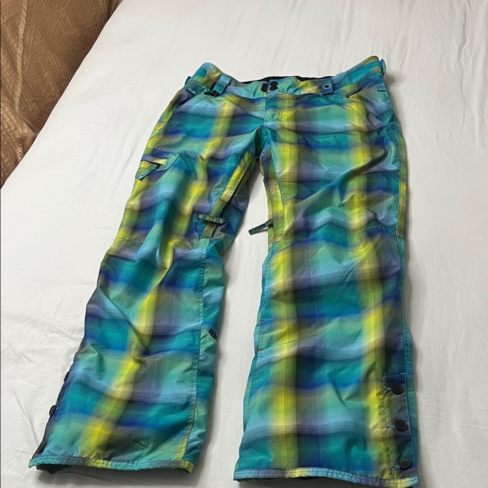 Six Eight Six Multicolor Waterproof Snow Pants